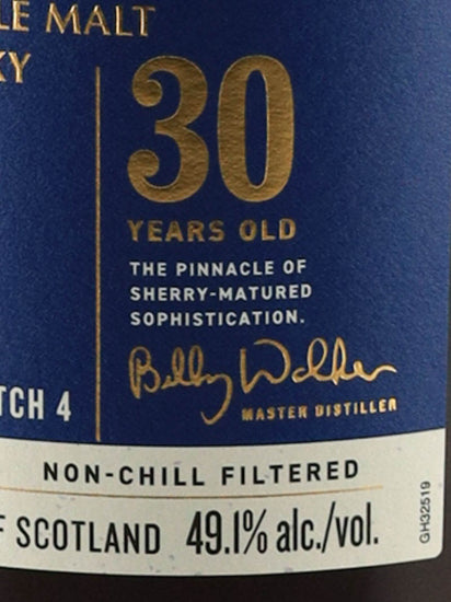 Glenallachie 30 years Batch 4 49.1% [Authorized Import]