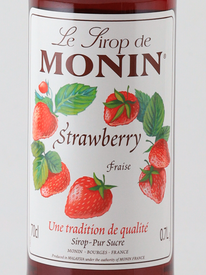 Monin Strawberry Syrup 700ml