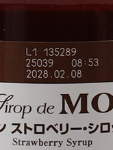 Load image into Gallery viewer, Monin Strawberry Syrup 700ml