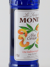 Load image into Gallery viewer, Monin Blue Curacao Syrup 700ml