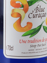 Load image into Gallery viewer, Monin Blue Curacao Syrup 700ml