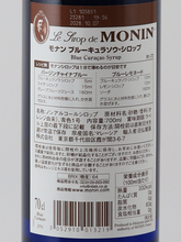 Load image into Gallery viewer, Monin Blue Curacao Syrup 700ml