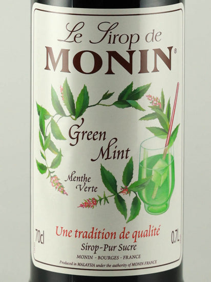 Monin Green Mint Syrup 700ml