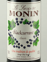 Load image into Gallery viewer, Monin Cassis Syrup 700ml