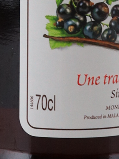 Monin Grenadine Syrup 700ml