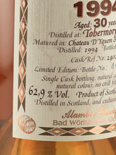 Load image into Gallery viewer, Alembic Classic Tormore 30 Years Old 1994