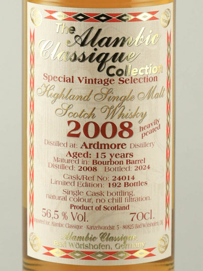 Alembic Classic Ardmore 15 Years Old 2008