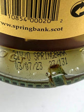 Load image into Gallery viewer, Springbank 21 Years Old 2023-07 Release