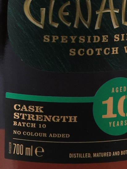Glenallachie 10 Years Old Cask Strength Batch 10