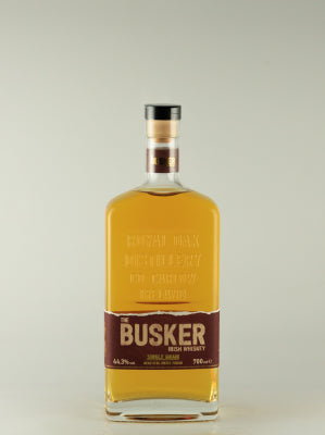 Busker Single Grain Irish Whiskey New Label