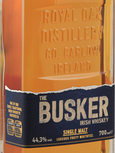Load image into Gallery viewer, Busker Single Malt Irish Whiskey New Label