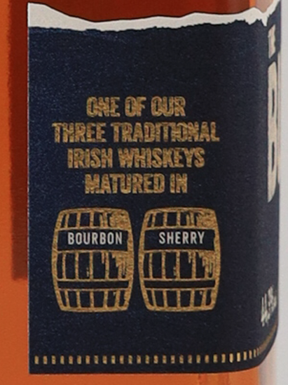 Busker Single Malt Irish Whiskey New Label