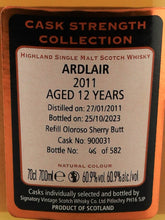 Load image into Gallery viewer, Signatory Ardmore 12 Years Old 2011