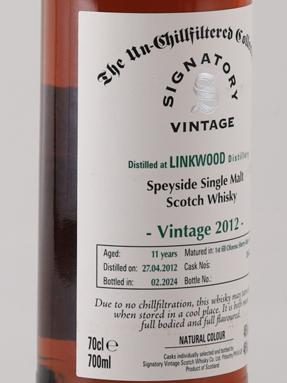 Signatory Linkwood 11 Years Old 2012/2024
