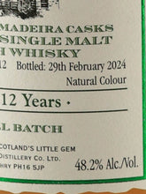 Load image into Gallery viewer, Edradour 12 Years Old 2012 Madeira Cask Matured