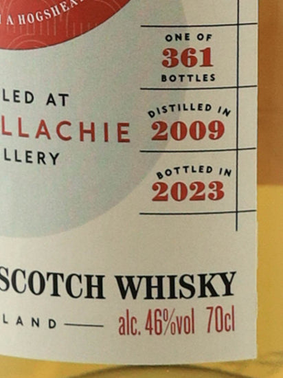 Hepburn's Choice Craigellachie 13 Years Old 2009