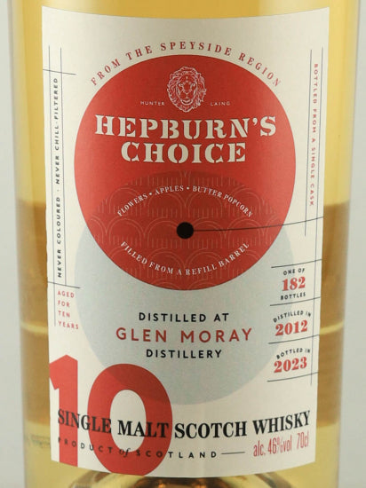 Hepburn's Choice Glen Moray 10 Years Old 2012