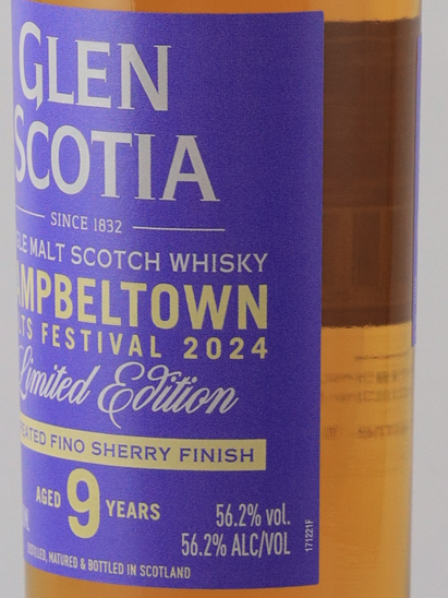 Glen Scotia 9 Years Old Festival Edition 2024