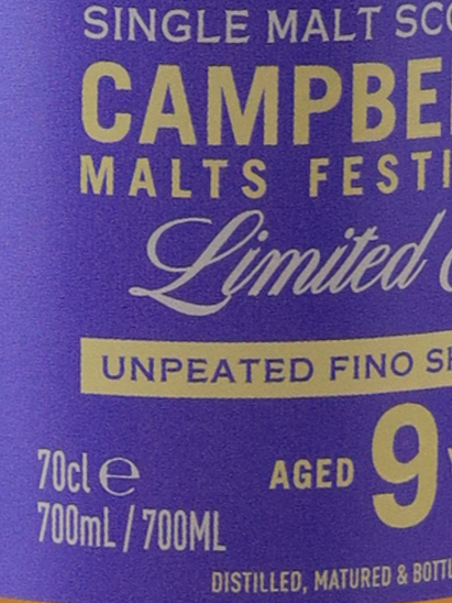 Glen Scotia 9 Years Old Festival Edition 2024