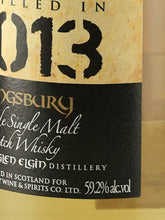 Load image into Gallery viewer, Kingsbury Gold Glen Elgin 10 Years Old 2013