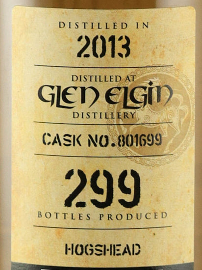 Kingsbury Gold Glen Elgin 10 Years Old 2013