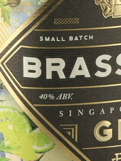 Brass Lion Singapore Dry Gin