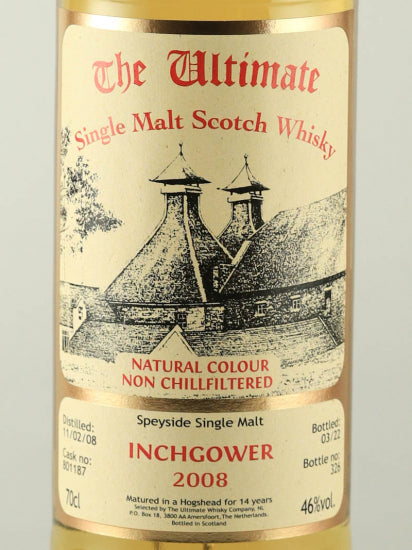 The Ultimate Inchgower 14 Years Old 2008