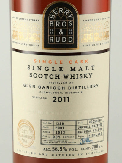 BB&R Glen Garioch 12 Years Old 2011