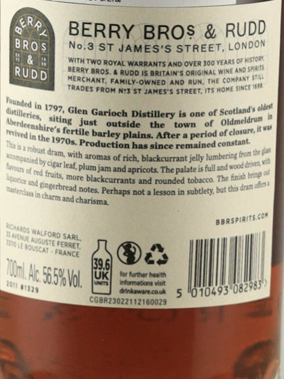 BB&R Glen Garioch 12 Years Old 2011
