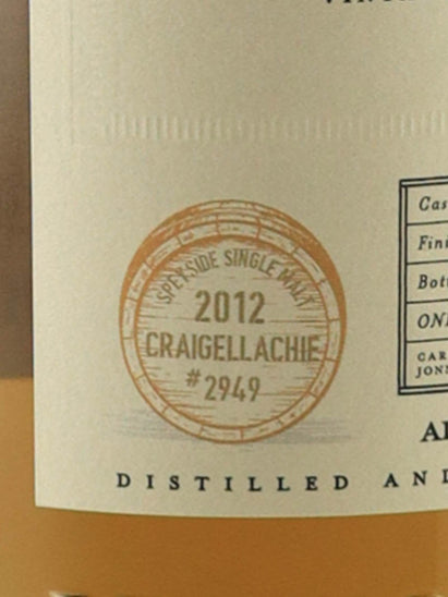 BB&R Craigellachie 11 Years Old 2012