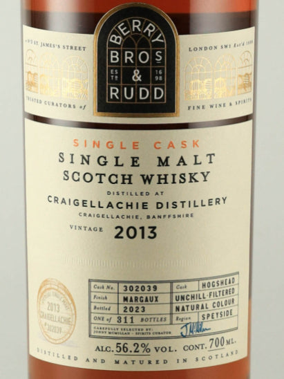 BB&R Craigellachie 10 Years Old 2013