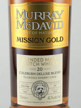 Load image into Gallery viewer, Murray McDavid Coleburn Deluxe Blended Malt 20 Years Old 2002