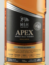 Load image into Gallery viewer, M&amp;H Apex Peated Bourbon