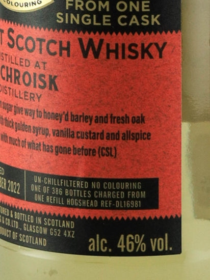 Provenance Aultmore 10 Years Old 2012