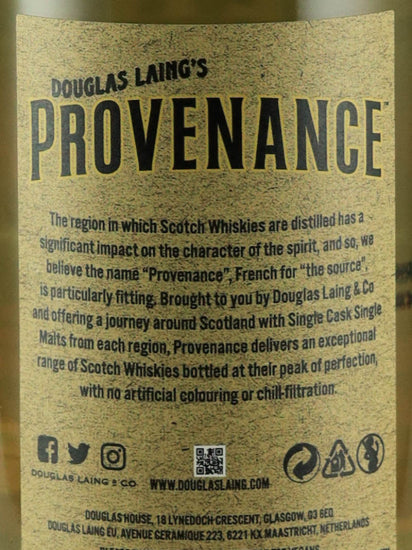Provenance Aultmore 10 Years Old 2012