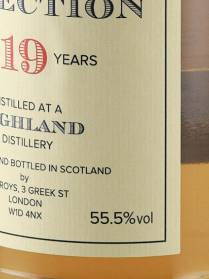 Milroy's Soho Selection Highland 19 Years Old 2004