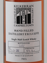 Load image into Gallery viewer, Kilkerran Hand Filled 2026-01 Bottling 59.5% (defective label)