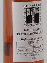 Load image into Gallery viewer, Kilkerran Hand Filled 2026-01 Bottling 59.5% (defective label)