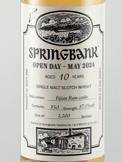 Springbank 10 Years Old Open Day 2024 350ml