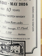 Load image into Gallery viewer, Springbank 10 Years Old Open Day 2024 350ml