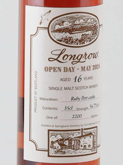 Longrow 16 Years Old Open Day 2024 350ml