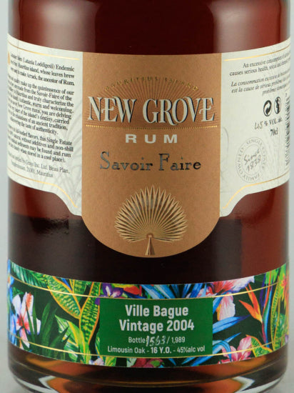 New Grove Vilbague 2004