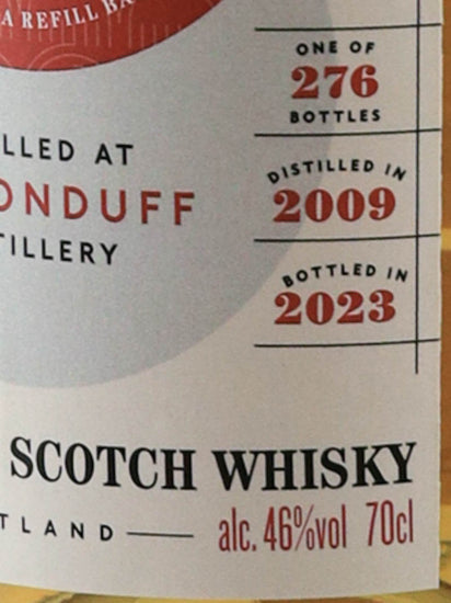Hepburn's Choice Miltonduff 13 Years Old 2009