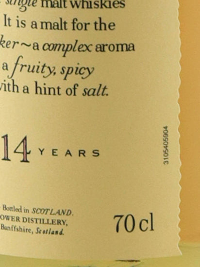 Inchgower 14 Years Old 2019 Release Lot 9298
