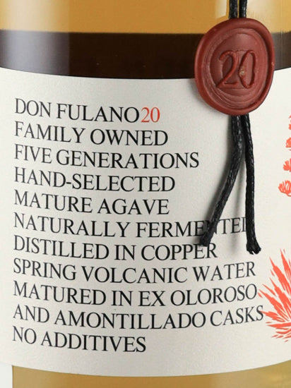 Don Furano Anejo 20th Anniversary Edition