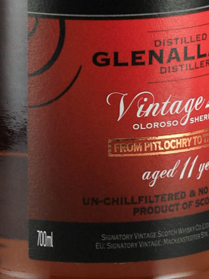 Signatory Glenallachie 11 Years Old 2012