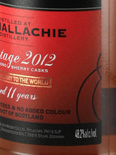 Load image into Gallery viewer, Signatory Glenallachie 11 Years Old 2012