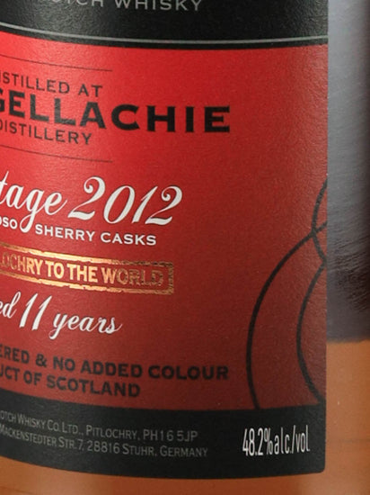 Signatory Craigellachie 11 Years Old 2012