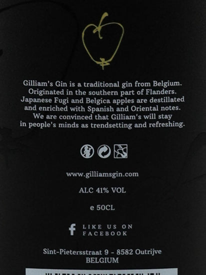 Gilliams Gin The Golden Apple