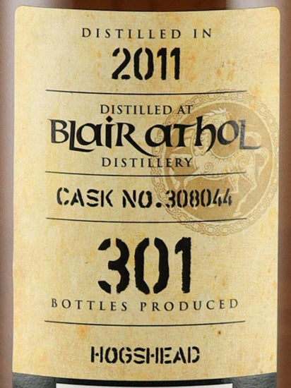 Kingsbury Gold Blair Athol 11 Years Old 2011